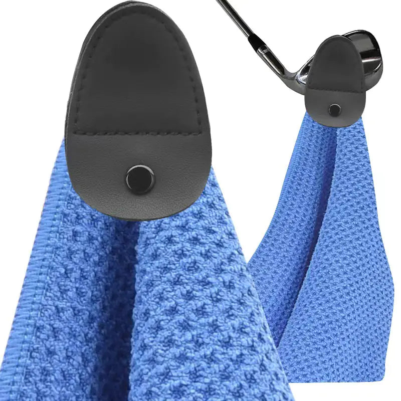 Golf Microfiber Towel, Quick-Dry Waffle, 60×40cm